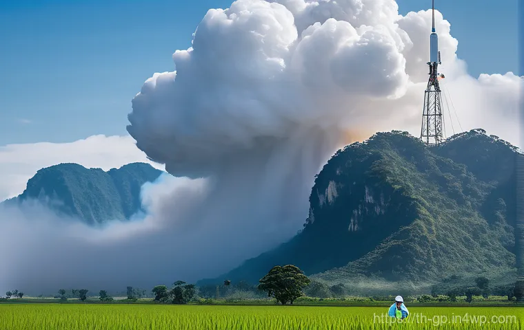 기상조절 연구에서의 사례 연구 분석 - A cutting-edge data visualization of global weather patterns and climate models, powered by AI and m...