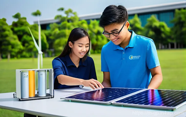 기상조절 기술의 발전을 위한 대학의 역할 - **Smart Agriculture in a Thai Rice Paddy:**
    A vibrant and hopeful scene set in a quintessential ...